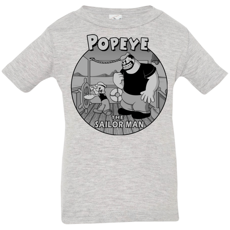 T-Shirts Heather Grey / 6 Months The Sailor Man Infant Premium T-Shirt