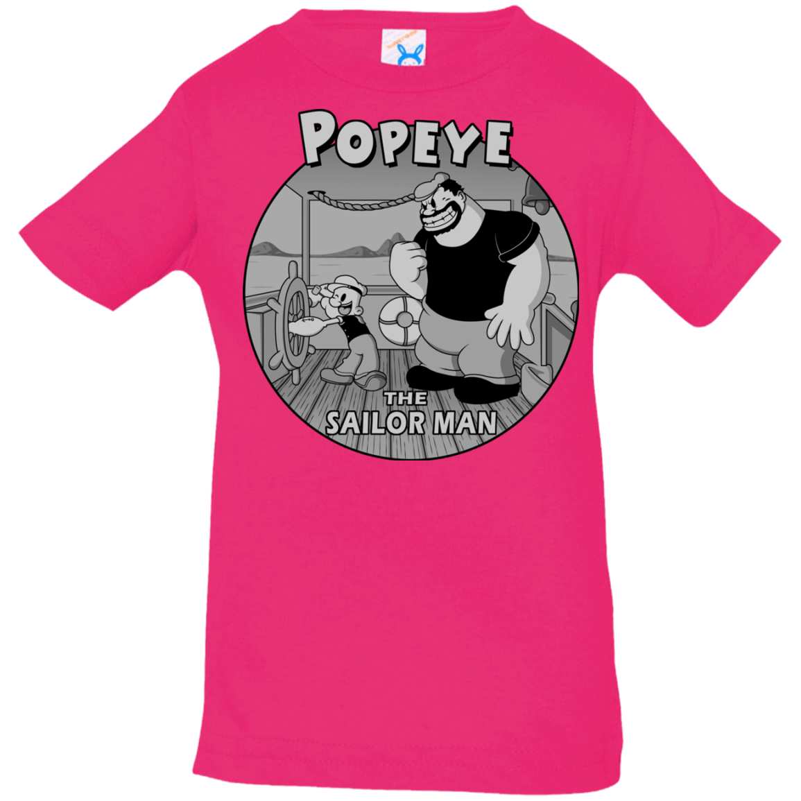 T-Shirts Hot Pink / 6 Months The Sailor Man Infant Premium T-Shirt