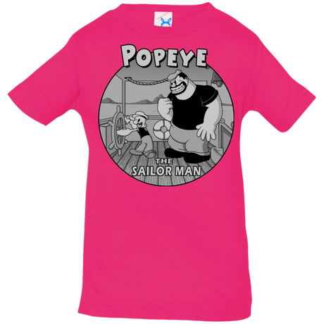 T-Shirts Hot Pink / 6 Months The Sailor Man Infant Premium T-Shirt