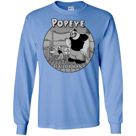 T-Shirts Carolina Blue / S The Sailor Man Men's Long Sleeve T-Shirt