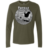T-Shirts Military Green / S The Sailor Man Men's Premium Long Sleeve
