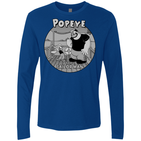 T-Shirts Royal / S The Sailor Man Men's Premium Long Sleeve