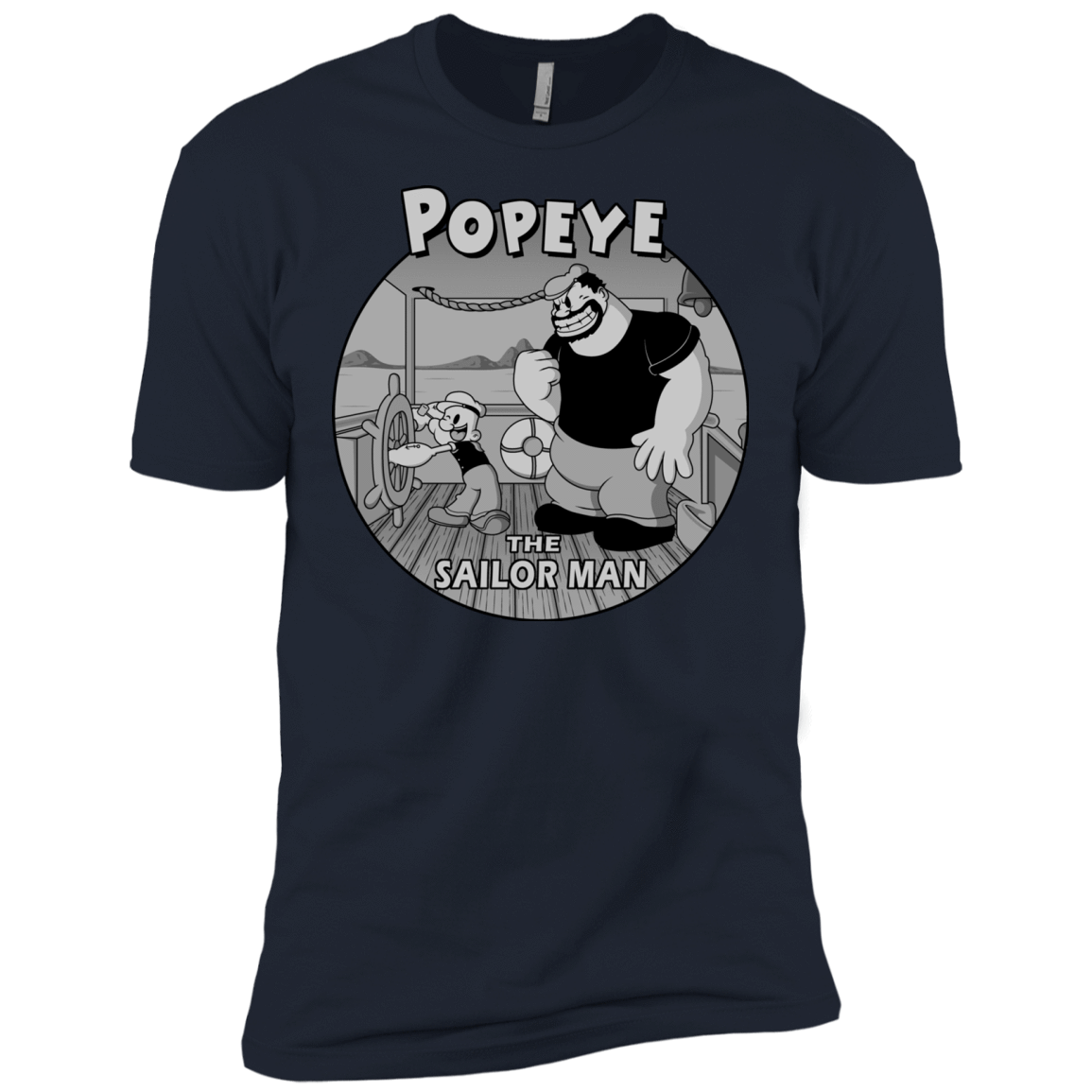 T-Shirts Midnight Navy / X-Small The Sailor Man Men's Premium T-Shirt