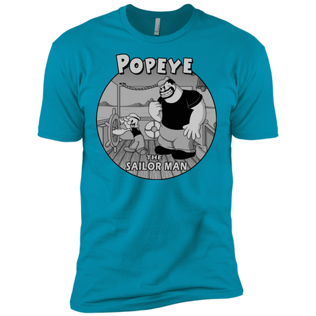 T-Shirts Turquoise / X-Small The Sailor Man Men's Premium T-Shirt
