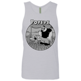 T-Shirts Heather Grey / S The Sailor Man Men's Premium Tank Top