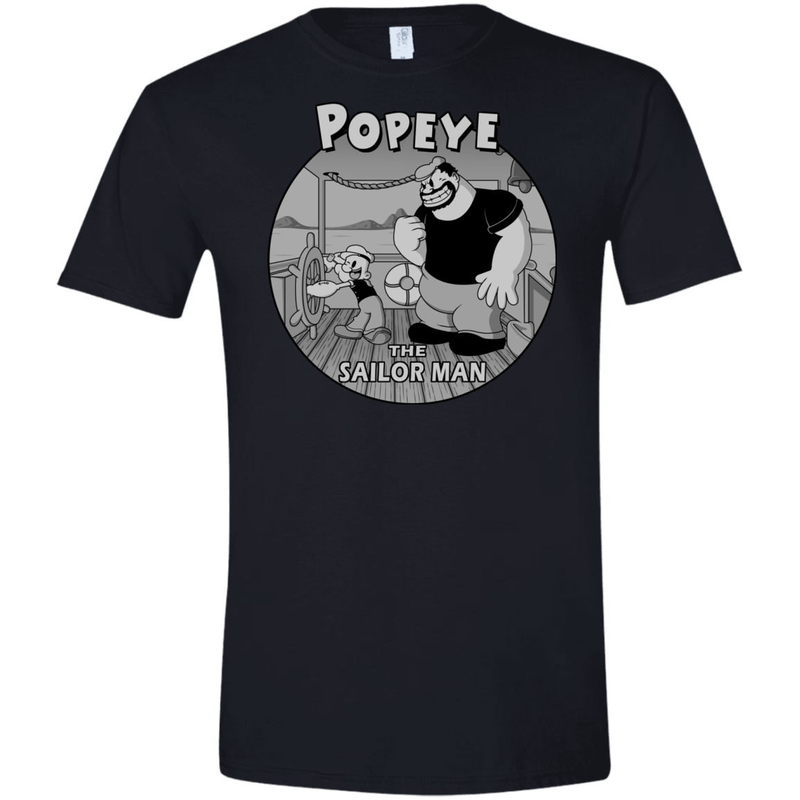 The Sailor Man Men's Semi-Fitted Softstyle