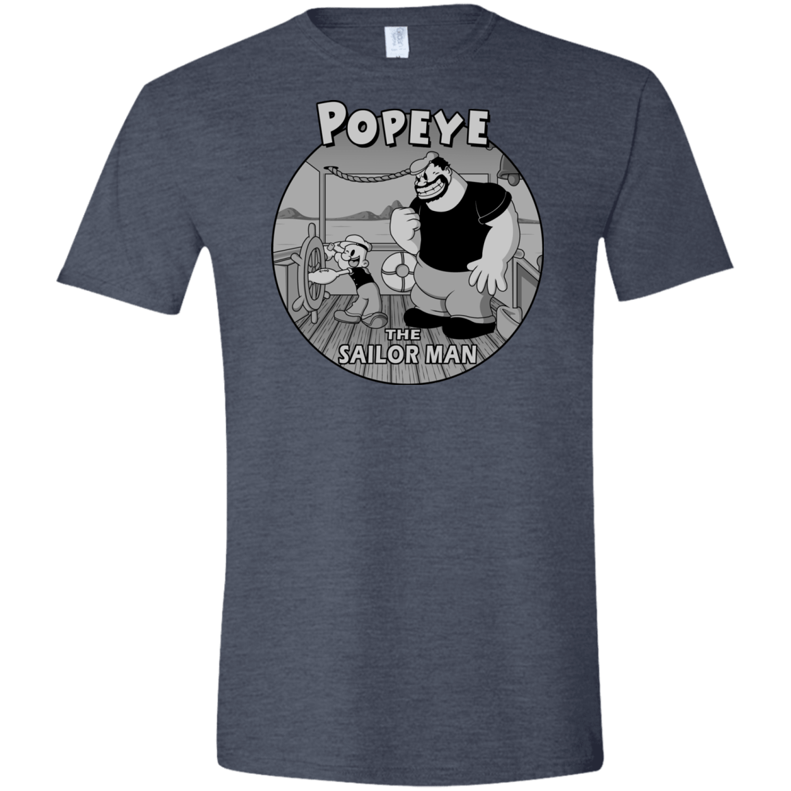 The Sailor Man Men's Semi-Fitted Softstyle