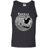 T-Shirts Black / S The Sailor Man Men's Tank Top