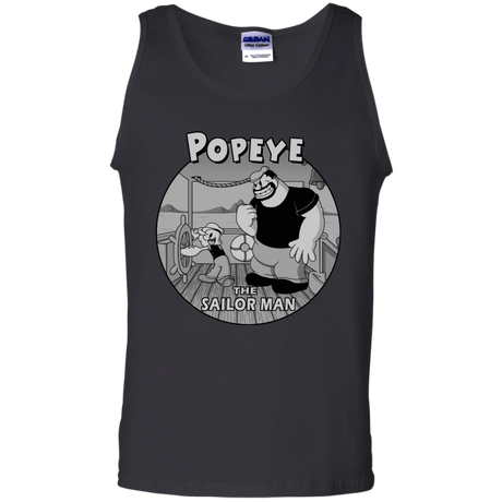 T-Shirts Black / S The Sailor Man Men's Tank Top