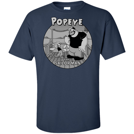T-Shirts Navy / XLT The Sailor Man Tall T-Shirt