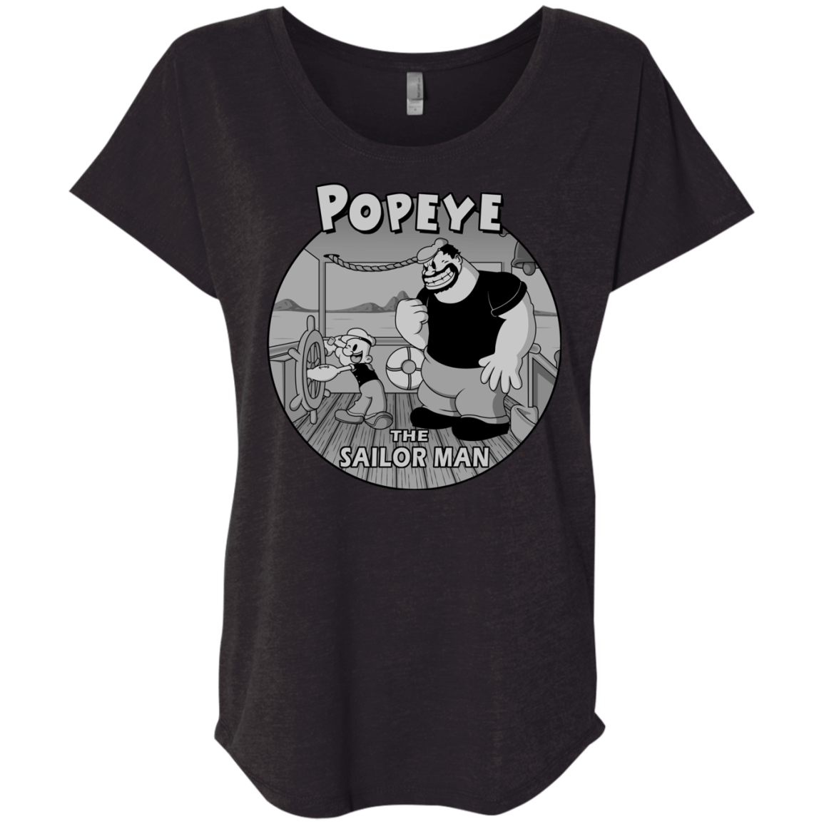 The Sailor Man Triblend Dolman Sleeve