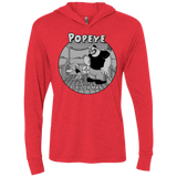 T-Shirts Vintage Red / X-Small The Sailor Man Triblend Long Sleeve Hoodie Tee