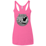 The Sailor Man Women's Triblend Racerback Tank