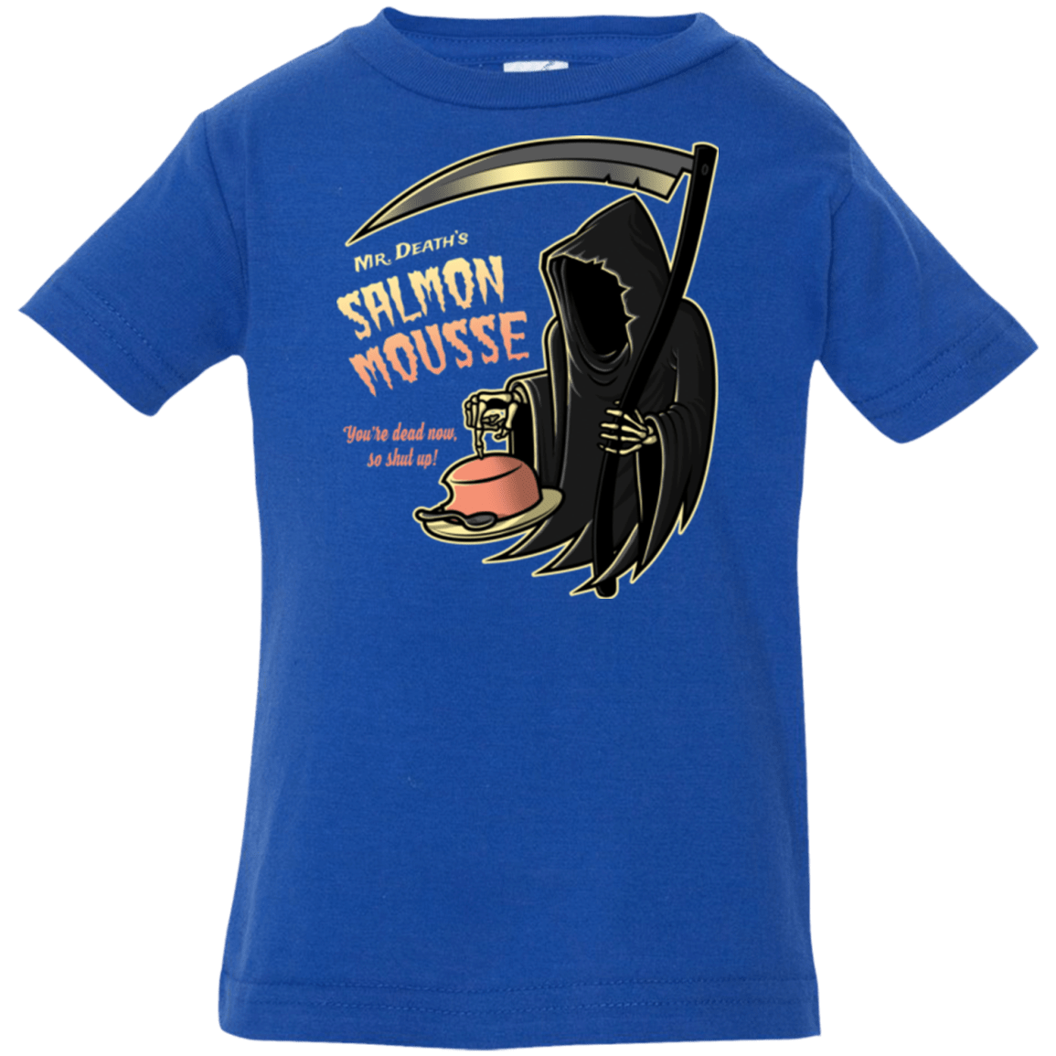 T-Shirts Royal / 6 Months The Salmon Mousse Infant Premium T-Shirt