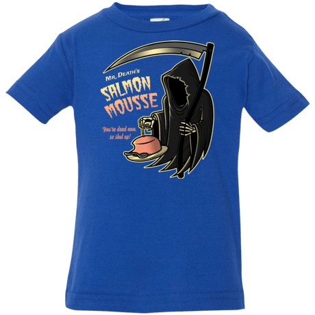 T-Shirts Royal / 6 Months The Salmon Mousse Infant Premium T-Shirt