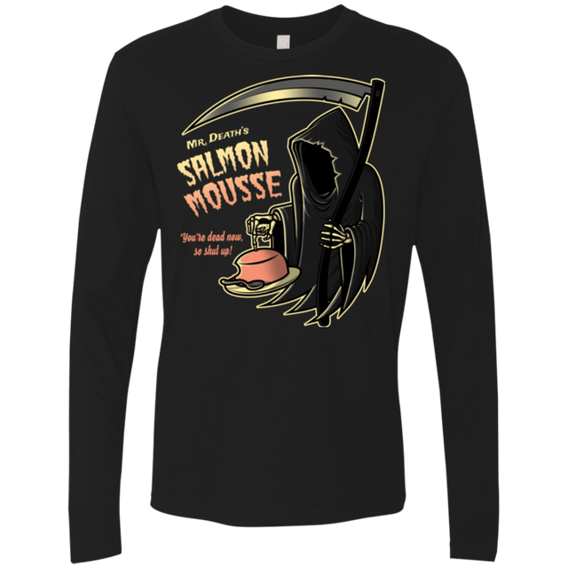 T-Shirts Black / Small The Salmon Mousse Men's Premium Long Sleeve