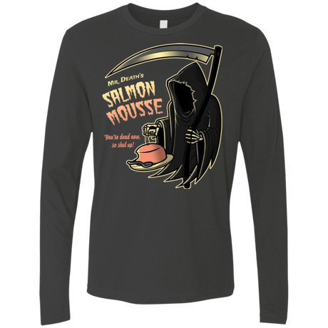 T-Shirts Heavy Metal / Small The Salmon Mousse Men's Premium Long Sleeve