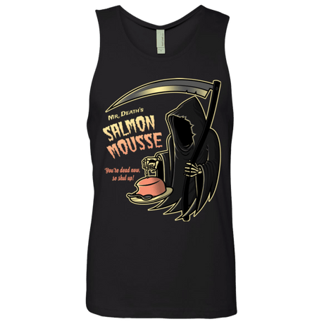 T-Shirts Black / Small The Salmon Mousse Men's Premium Tank Top
