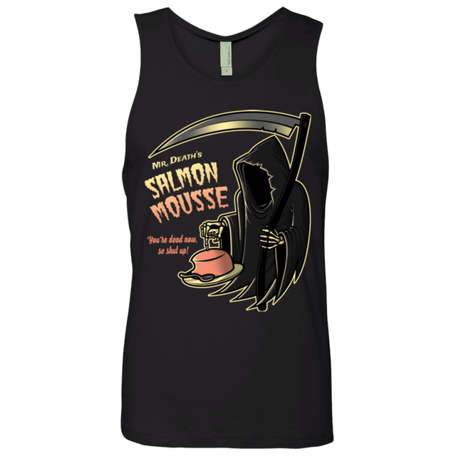 T-Shirts Black / Small The Salmon Mousse Men's Premium Tank Top
