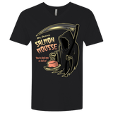 T-Shirts Black / X-Small The Salmon Mousse Men's Premium V-Neck