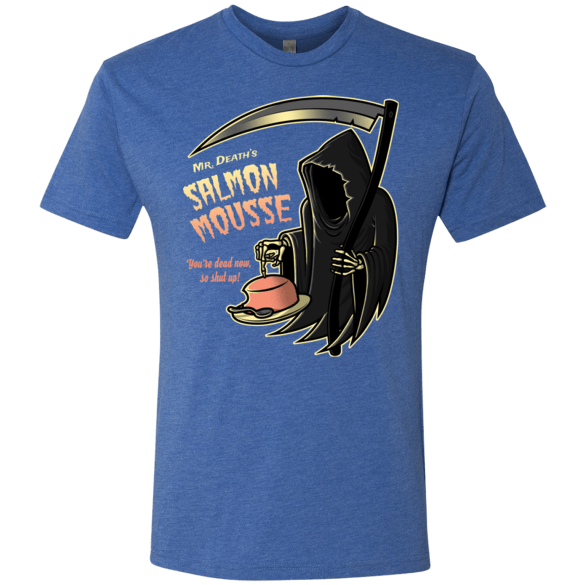 T-Shirts Vintage Royal / Small The Salmon Mousse Men's Triblend T-Shirt