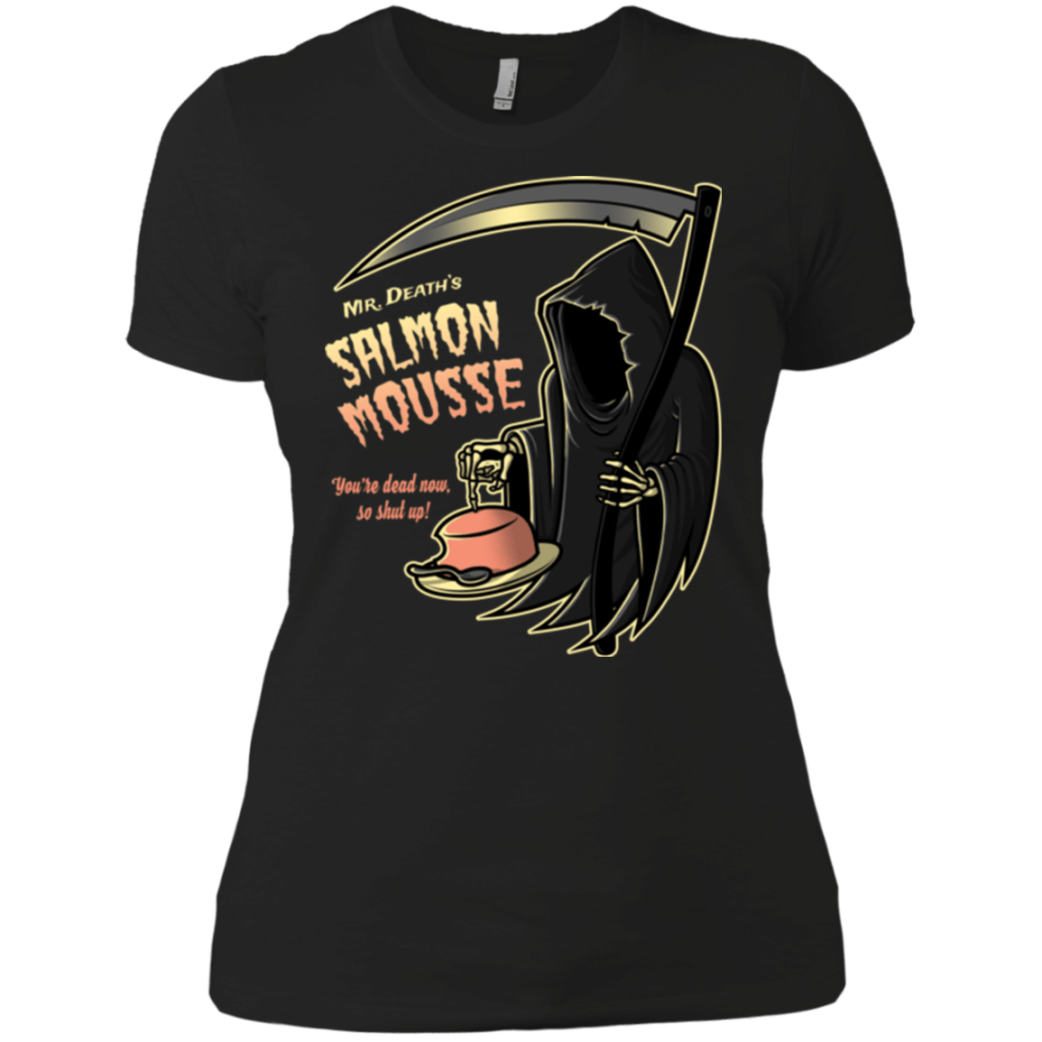 T-Shirts Black / X-Small The Salmon Mousse Women's Premium T-Shirt