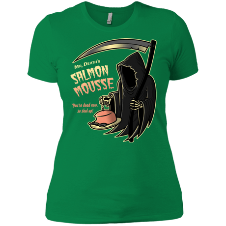 T-Shirts Kelly Green / X-Small The Salmon Mousse Women's Premium T-Shirt