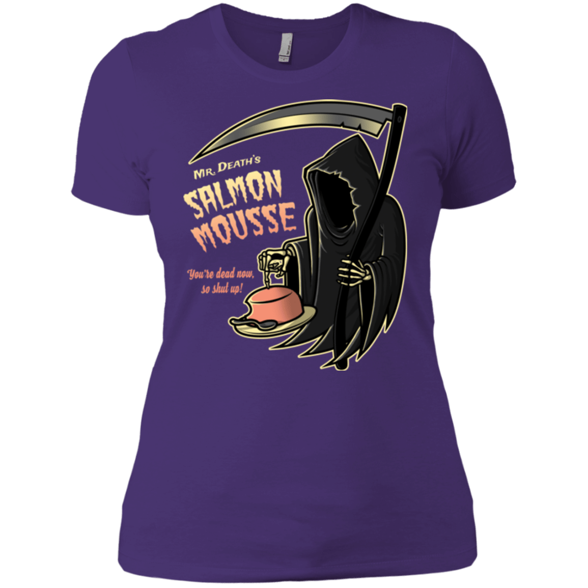 T-Shirts Purple / X-Small The Salmon Mousse Women's Premium T-Shirt