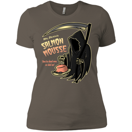 T-Shirts Warm Grey / X-Small The Salmon Mousse Women's Premium T-Shirt