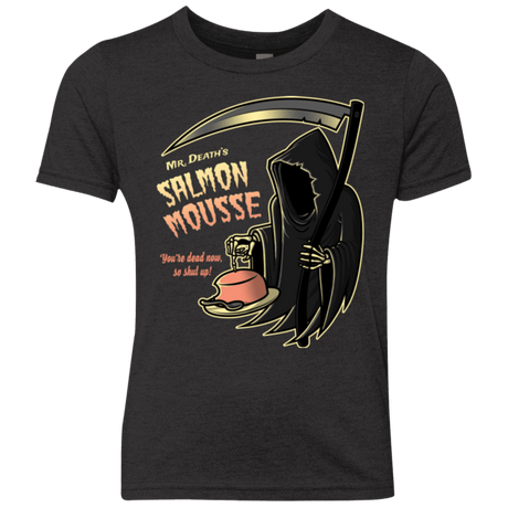 T-Shirts Vintage Black / YXS The Salmon Mousse Youth Triblend T-Shirt