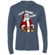 T-Shirts Indigo / X-Small The Santa Clause tool man Taylor Triblend Long Sleeve Hoodie Tee