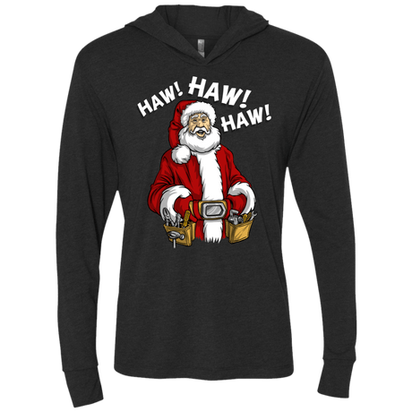 T-Shirts Vintage Black / X-Small The Santa Clause tool man Taylor Triblend Long Sleeve Hoodie Tee