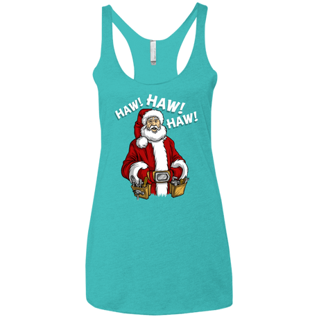 T-Shirts Tahiti Blue / X-Small The Santa Clause tool man Taylor Women's Triblend Racerback Tank
