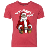 T-Shirts Vintage Red / YXS The Santa Clause tool man Taylor Youth Triblend T-Shirt