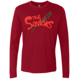 T-Shirts Cardinal / Small The Saviors Men's Premium Long Sleeve