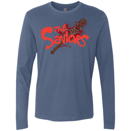 T-Shirts Indigo / Small The Saviors Men's Premium Long Sleeve