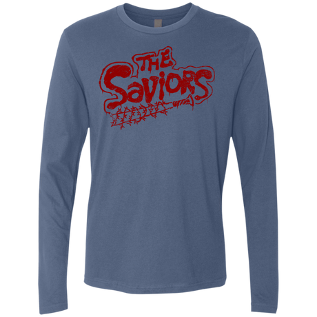 T-Shirts Indigo / Small The Saviors Men's Premium Long Sleeve