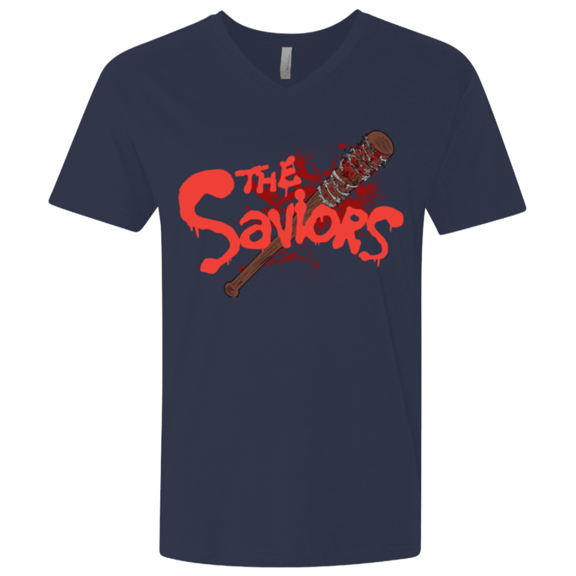 T-Shirts Midnight Navy / X-Small The Saviors Men's Premium V-Neck