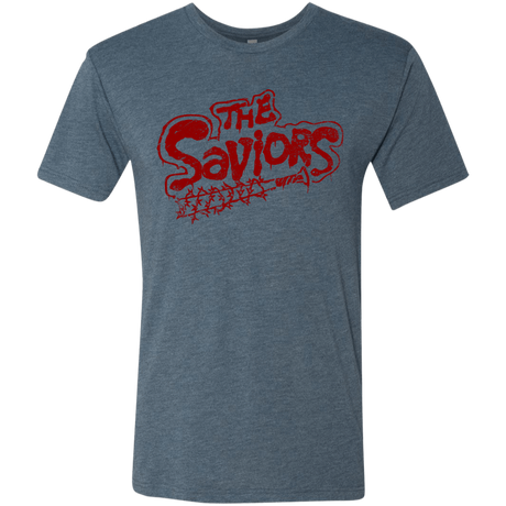 T-Shirts Indigo / Small The Saviors Men's Triblend T-Shirt