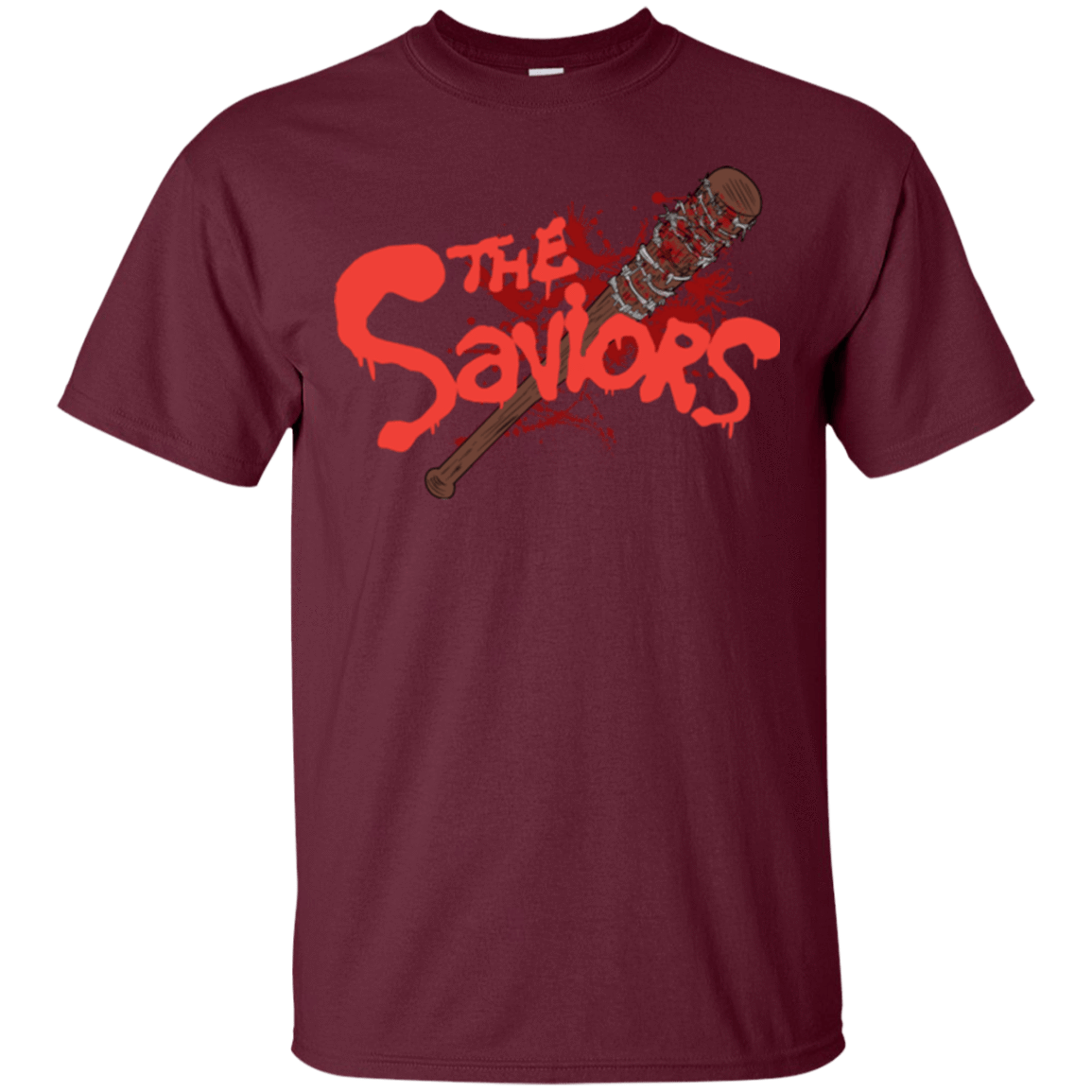T-Shirts Maroon / Small The Saviors T-Shirt