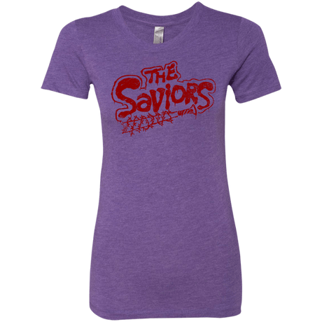 T-Shirts Purple Rush / Small The Saviors Women's Triblend T-Shirt