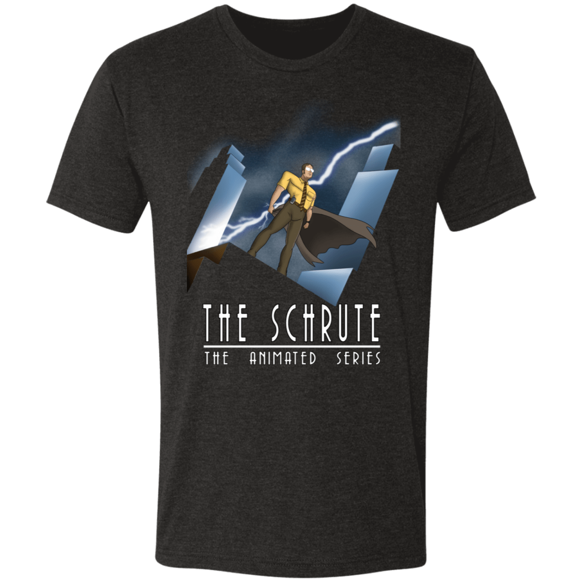 T-Shirts Vintage Black / S The Schrute THE ANIMATED SERIES Men's Triblend T-Shirt