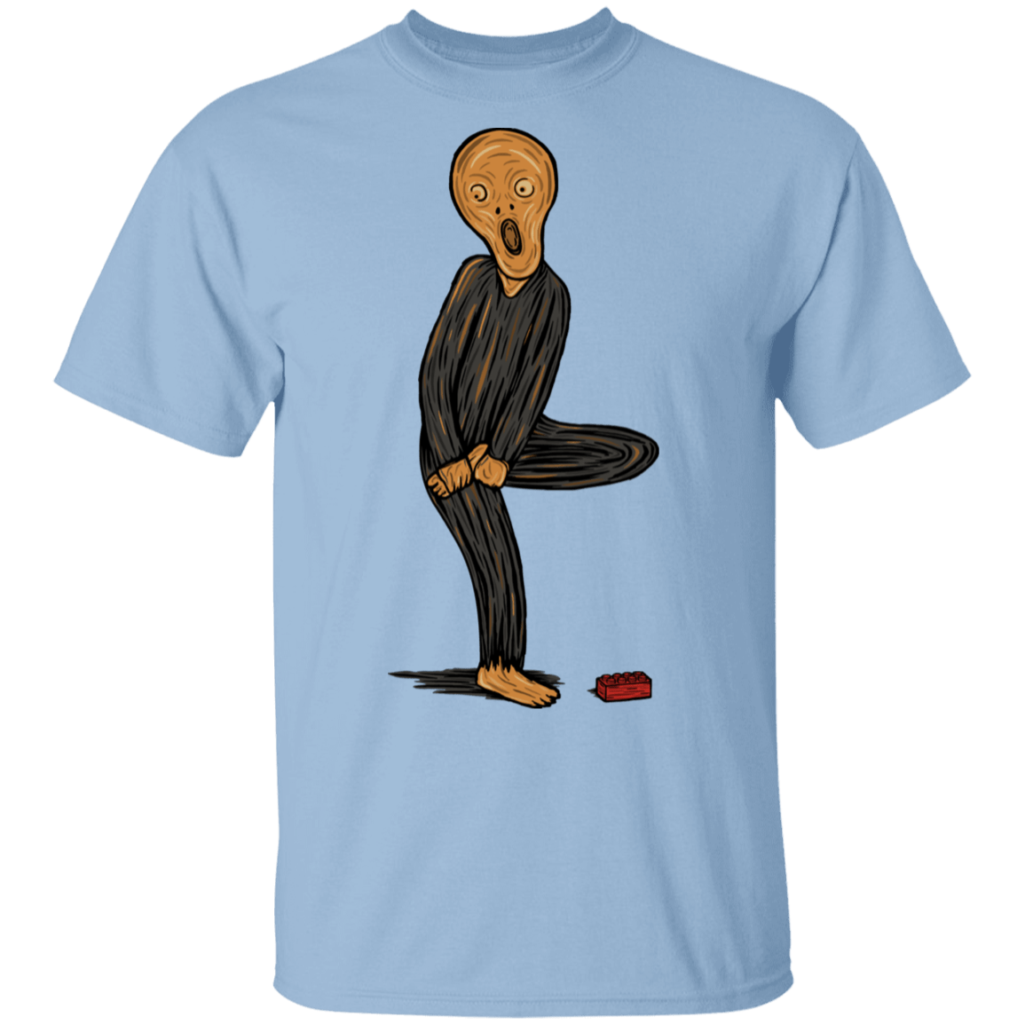 T-Shirts Light Blue / S The Scream Of Pain T-Shirt