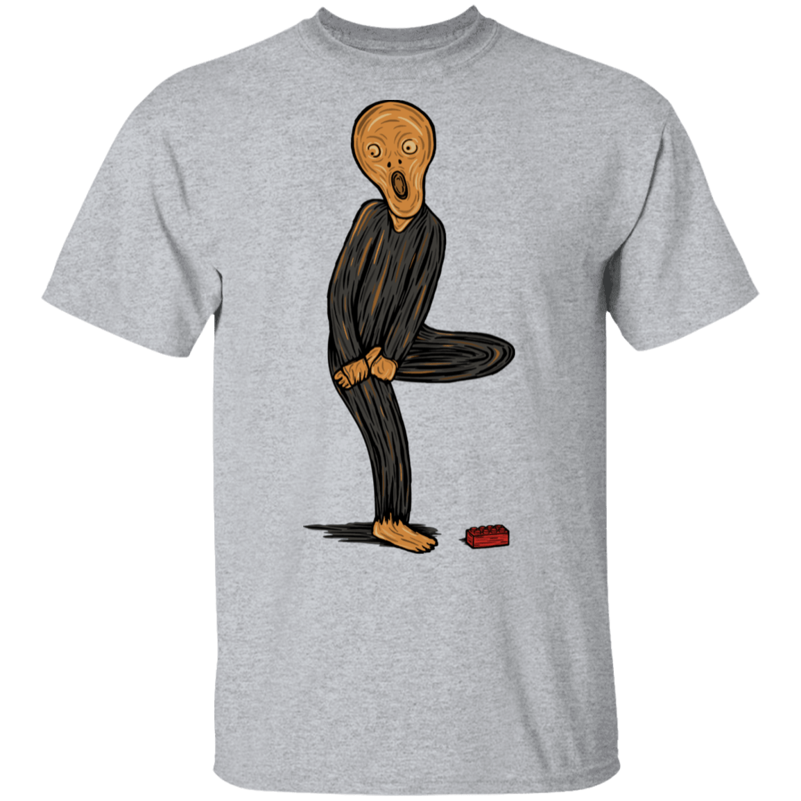 T-Shirts Sport Grey / S The Scream Of Pain T-Shirt