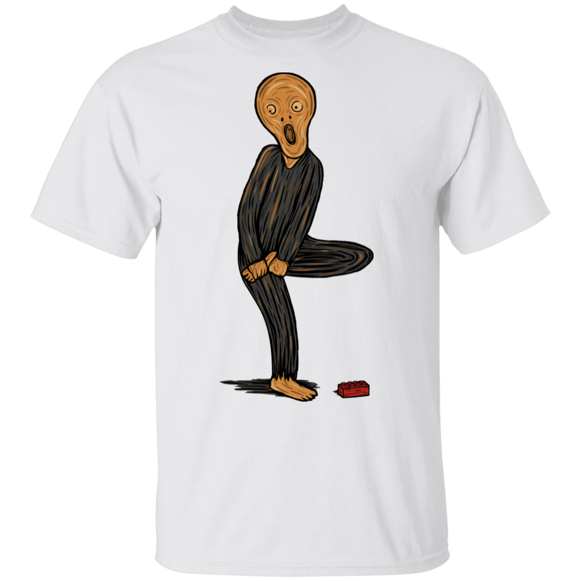 T-Shirts White / S The Scream Of Pain T-Shirt