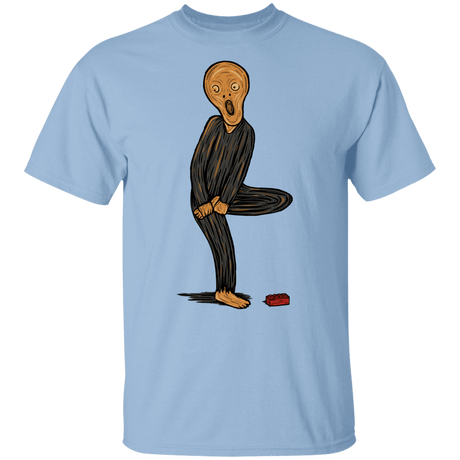 T-Shirts Light Blue / YXS The Scream Of Pain Youth T-Shirt