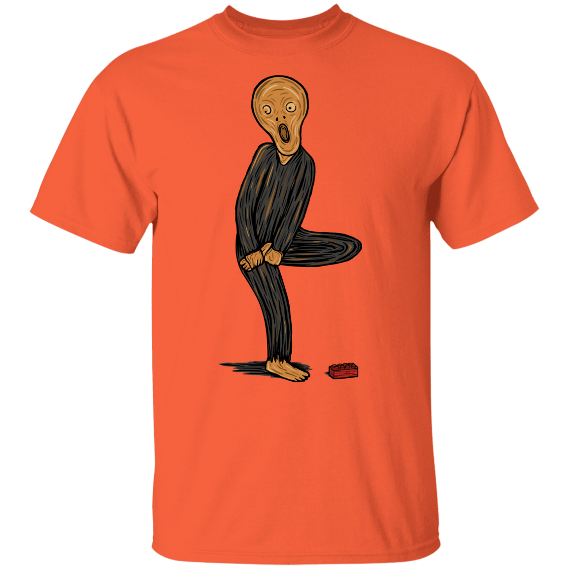 T-Shirts Orange / YXS The Scream Of Pain Youth T-Shirt