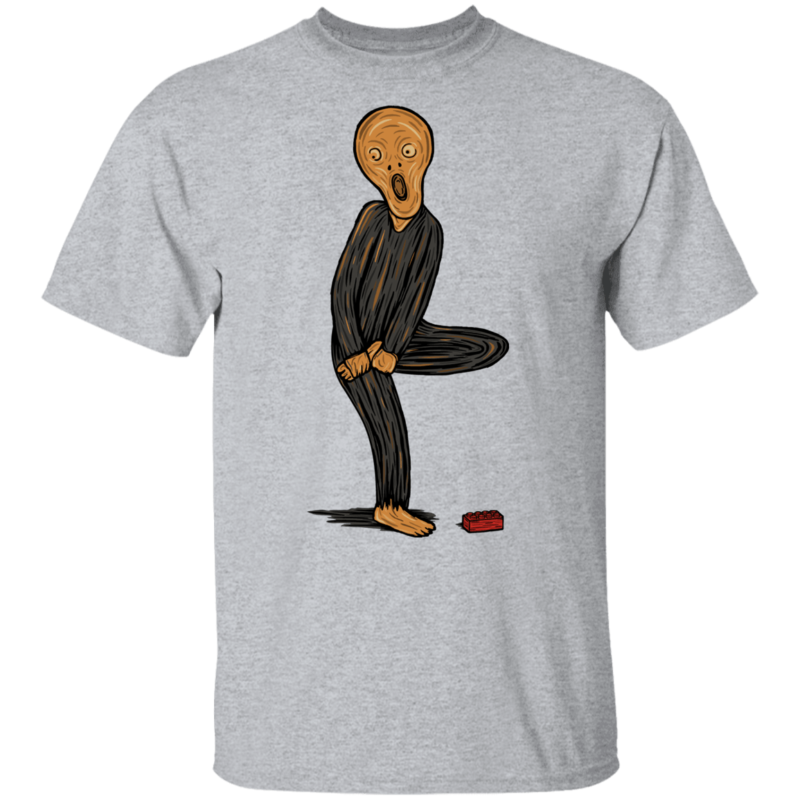 T-Shirts Sport Grey / YXS The Scream Of Pain Youth T-Shirt