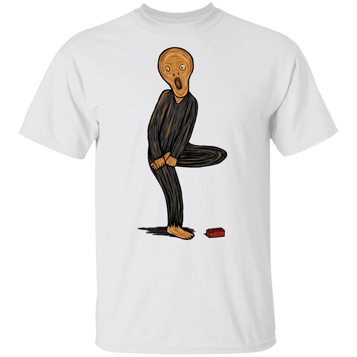 T-Shirts White / YXS The Scream Of Pain Youth T-Shirt