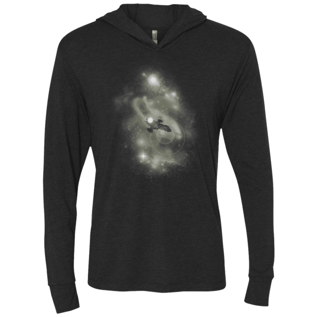 T-Shirts Vintage Black / X-Small The Serenity Triblend Long Sleeve Hoodie Tee